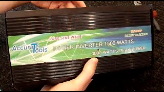 Accurate Tools Pure Sine Inverter Review and Repair  Part 14 [upl. by Subocaj371]