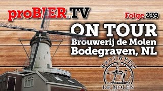 proBIERTV  on Tour  Brouwerij de Molen  239  Craft Beer Brewery [upl. by Ailimac]