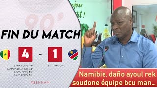 Débriefe du match Sénégal Namibie  Cheikh Tidiane Gomis revient sur le coaching de Aliou Cissé [upl. by Billmyre513]