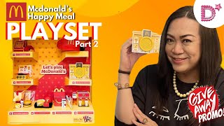 Mcdonald’s Happy Meal Let’s Play Mcdonald’s December 2023 release [upl. by Airottiv978]