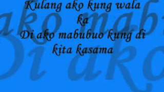 Kulang Ako Kung Wala Ka  Lyrics By Erik Santos [upl. by Nanreit41]