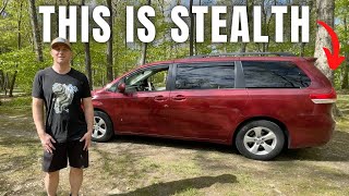 Easy Stealth Car Camping Setup [upl. by Bovill]