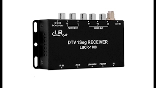 Receptor TV Digital Automotivo LBCR110  LB Sat [upl. by Redd]