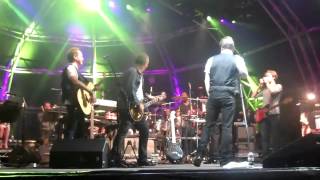 Alfie Boe Clumber End of concert line up Aug 2012MP4 [upl. by Yrailih390]