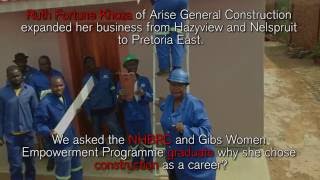 NHBRC construction programme changed my life  Ruth Khoza [upl. by Harmonie]