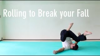 How to Roll to Break Your Fall  Basics from Floor [upl. by Ursa]