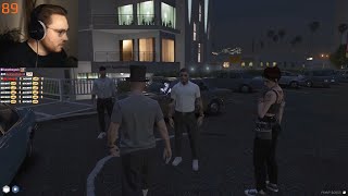 Ohnepixel Gets Bullied his First RP Encounter  NoPixel 40 GTA RP [upl. by Kcam]