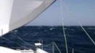 Catamaran Sailing in 40 knots  Red Sea [upl. by Imuya799]