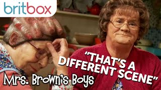 Winnie Gets Her Lines Wrong In the New Year Special  Mrs Browns Boys [upl. by Welsh]