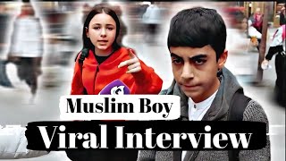 Muslim Boy Viral Interview In Turkey [upl. by Trelu]