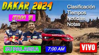 Acción intensa en el Dakar 2024 Etapa 10 en 🔴vivo🔴🏁 [upl. by Neenaj]