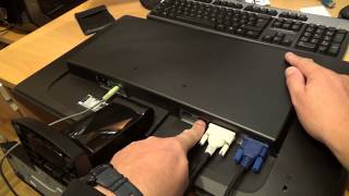 UNBOXING BenQ RL2455HM 61 cm 24 Zoll LEDMonitor Full HD HDMI DVI VGA 1ms Reaktionszeit [upl. by Anerac]