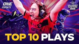 The 10 BEST PLAYS of VCT Masters Madrid SO FAR [upl. by Akiram]