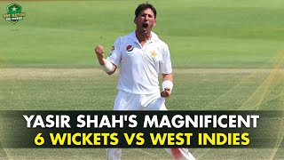 Yasir Shah Bags 6️⃣ Wickets in 2nd Test against West Indies  Abu Dhabi 2016  PCB [upl. by Marcellina821]