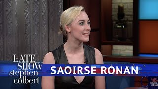 Saoirse Ronans Heartfelt Bookstore Experience  Galaxy Of Greats [upl. by Charmain922]