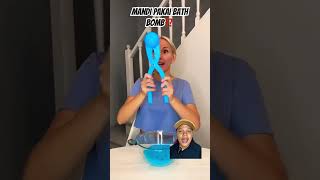 MANDI PAKAI BATH BOMB⁉️ diy cleaning ad cleanwithme cleaningmotivation funny [upl. by Elison822]