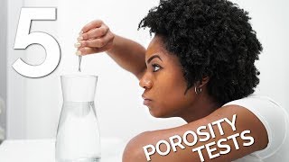 HAIR POROSITY TESTS Test Your POROSITY LEVELS 5 EASY WAYS [upl. by Retniw612]