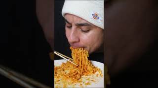 ☝️ASMR FOOD｜Samyang Carbonara Hot Chicken [upl. by Gnal]