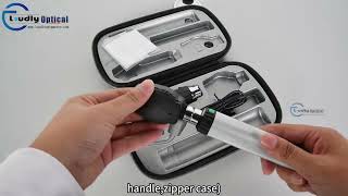 One Handle Ophthalmoscope and Retinoscope Set [upl. by Ahsinrad]