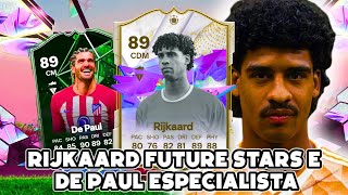 NOVO DME DO RIJKAARD FUTURE STARS E DE PAUL ESPECIALISTA VALEM A PENA  EA FC 24 ULTIMATE TEAM [upl. by Bidget]