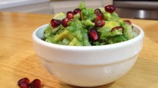 POMEGRANATE GUACAMOLE RECIPE [upl. by Noiramaj349]