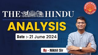 The Hindu Analysis Daily News editorial dailynews thehindu newsupdate upsc mpsc analysis [upl. by Ardnalak]