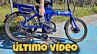 o Fim da linha pra minha Bike Elétrica Emove Classic [upl. by Elocal625]