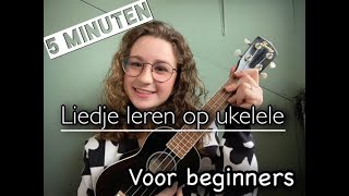 Liedje op de Ukelele leren in 5 MINUTEN Makkelijk [upl. by Mun772]