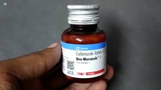 NeoMercazole 5 Tablet  Carbimazole 5mg Tablets Ip uses  Neo Mercazole 5mg Tablet uses side effect [upl. by Faubert54]