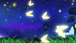 Schmetterling Wiegenlied  lullaby für Kinder  GuteNachtMusik für Kinder [upl. by Sabanrab]