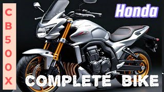 quot2024 Honda CB 500 X A Versatile Adventure Bikequot [upl. by Htezzil]