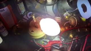 Testing out a self ballasted mercury vapor light bulb [upl. by Euqinad58]