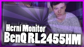 Herní Monitor BenQ RL2455HM Porty [upl. by Volotta70]