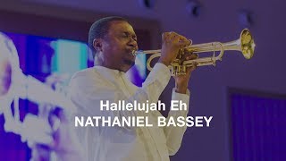 Hallelujah Eh  Nathaniel Bassey Lyrics Video [upl. by Risay]