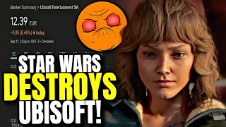 Star Wars Outlaws DESTROYS Ubisoft New Woke Failure CRASHES Stock [upl. by Otir]