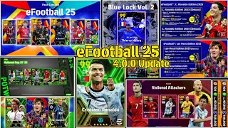 Good News 😍🔥 V400 Update eFootball™2025 Ronaldo Messi Neymar Ambassador Pack Free Epic Pes 25 [upl. by Swiercz368]