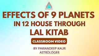 Effects of 9 planets in 12 house through lal kitab  KKarmic World [upl. by Obelia]