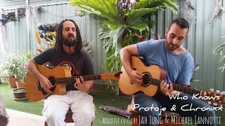 Protoje amp Chronixx quotWho Knowsquot acoustic cover by Jah Tung amp Michael Iannotti [upl. by Shulman952]