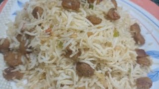 Easy Soyabean Fried rice। Recipe by Umas Kitchen। [upl. by Ricca]