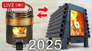 Top 10 Most Unique Heating Stoves of 2025 Endless Heat for Your Home WITHOUT ELECTRICITY [upl. by Verbenia]