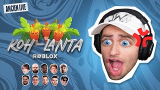 Roblox  KohLanta Outlaster  Rediffusion Squeezie du 03022022 [upl. by Nosnev555]