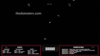 Space Wars  Original Vector Game Cinematronics 1977 [upl. by Iramat]