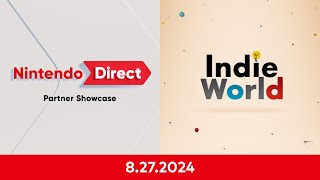 Indie World Showcase  Nintendo Direct Partner Showcase 8272024 [upl. by Otina]