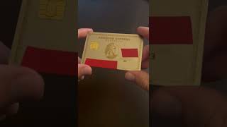 AMEX White Gold Card Unboxing NEW Gold Card Refresh [upl. by Siva417]