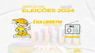 ESPECIAL │ 2º TURNO  APURAÇÃO DE VOTOS LÍDER FM [upl. by Dionne]