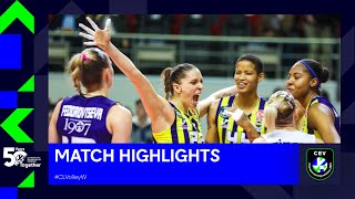 Highlights  Fenerbahce Opet ISTANBUL vs A Carraro Imoco CONEGLIANO  CEV CL Volley 2023 [upl. by Honna433]