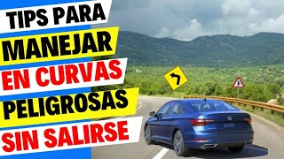 tips para manejar en curvas peligrosas de carretera [upl. by Andreana]