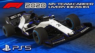 F1 2020 MY TEAM CAREER LIVERY IDEAS 4  PS5 Xbox Series X Nintendo Switch Cyberpunk 2077 [upl. by Edmond196]