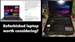 Should we consider Refurbished Laptops from Amazon Appario ft MSI 14700HX 4080 for 240k Amazon [upl. by Heriberto919]