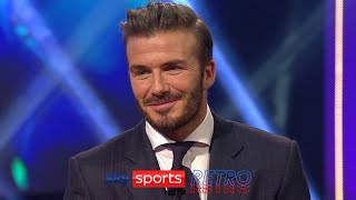 quotMy greatest moment in an England shirtquot  David Beckham on his goal against Greece [upl. by Ymma]